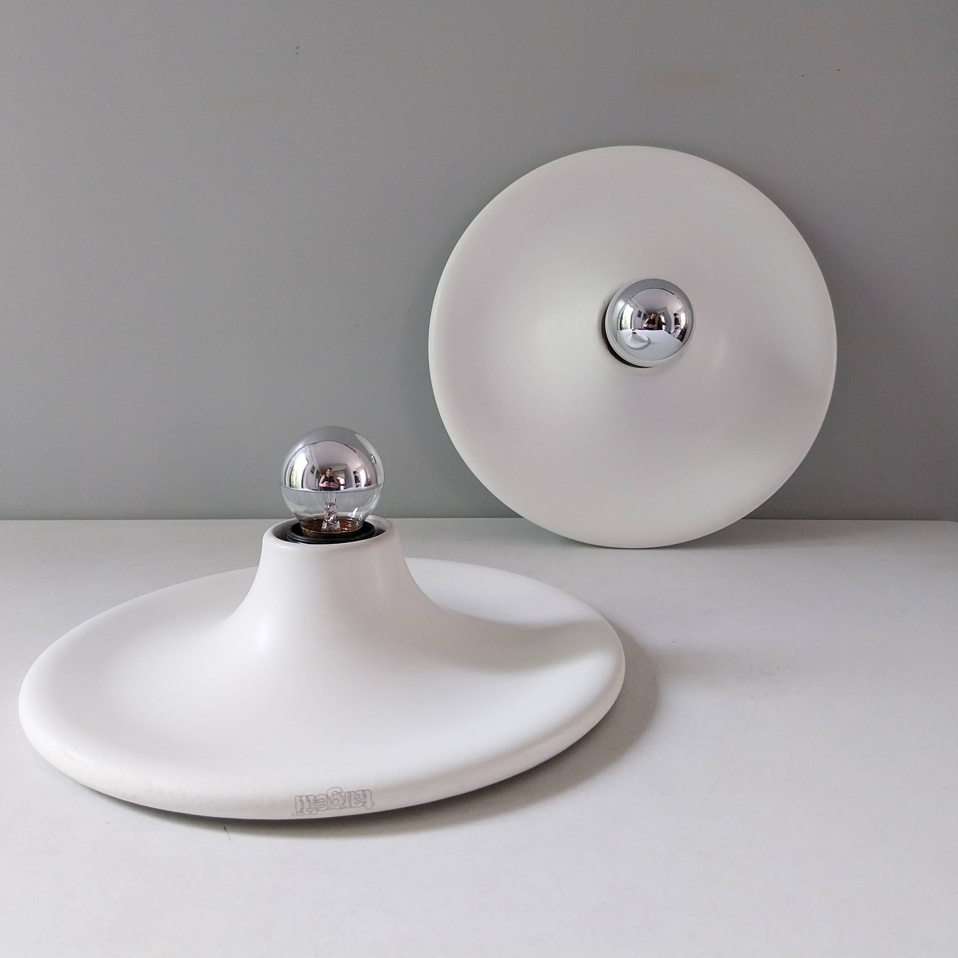 Italian design wall lamps Targetti - 70's