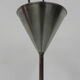 Art Deco school lamp with white glass shade