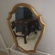 Gold style mirror