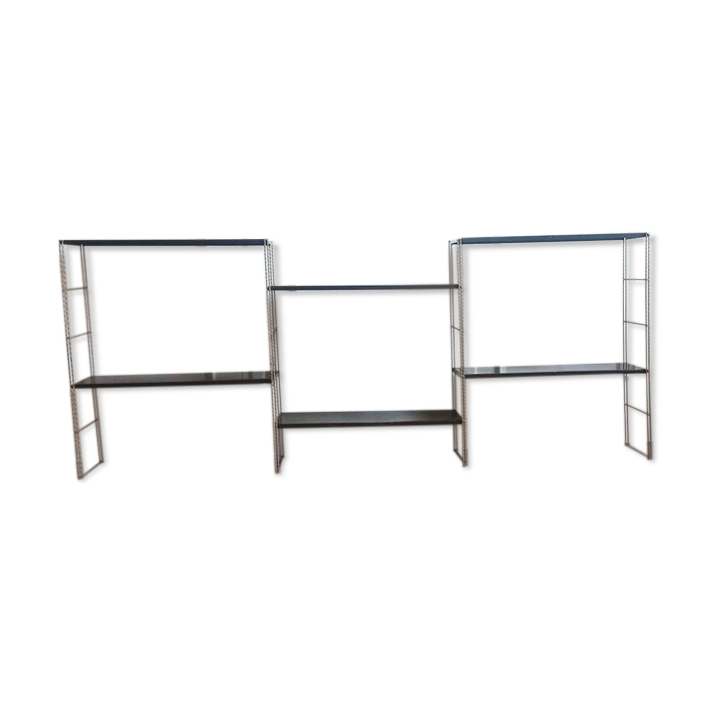 Vintage modular string wall shelf