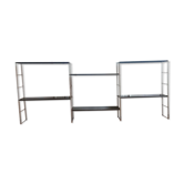 Vintage modular string wall shelf