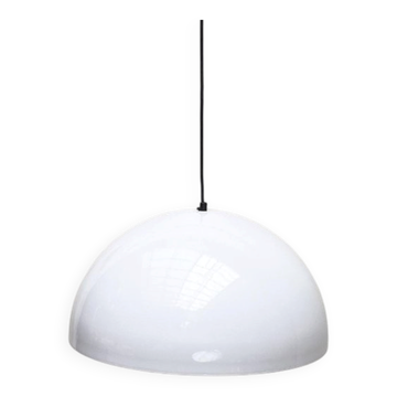 Suspension Sonora Métal Milieu du Siècle par Vico Magistretti pour Oluce, années 1970