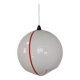 Space Age hanging lamp in plastic, Italy, 1970s