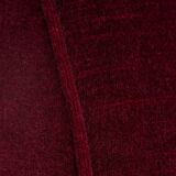 2 red velvet Amsterdam School Art Deco chairs, The Netherlands, 1930s