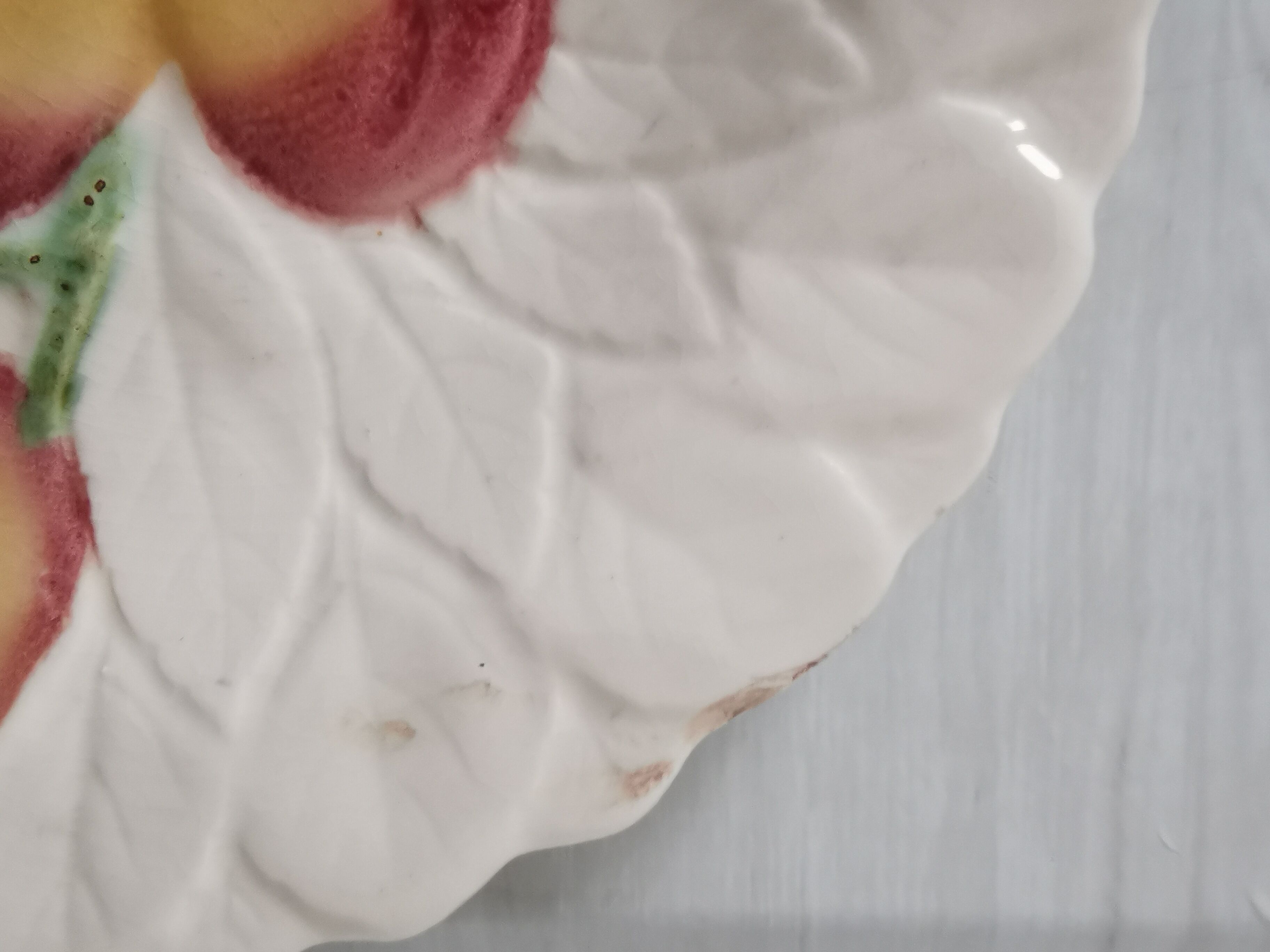 Sarreguemines Cavaillon fruit plates