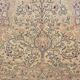 Flower Design Vintage Floor Handknotted Rug sku698