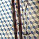 Paire de skis enfant vintage avec bâtons