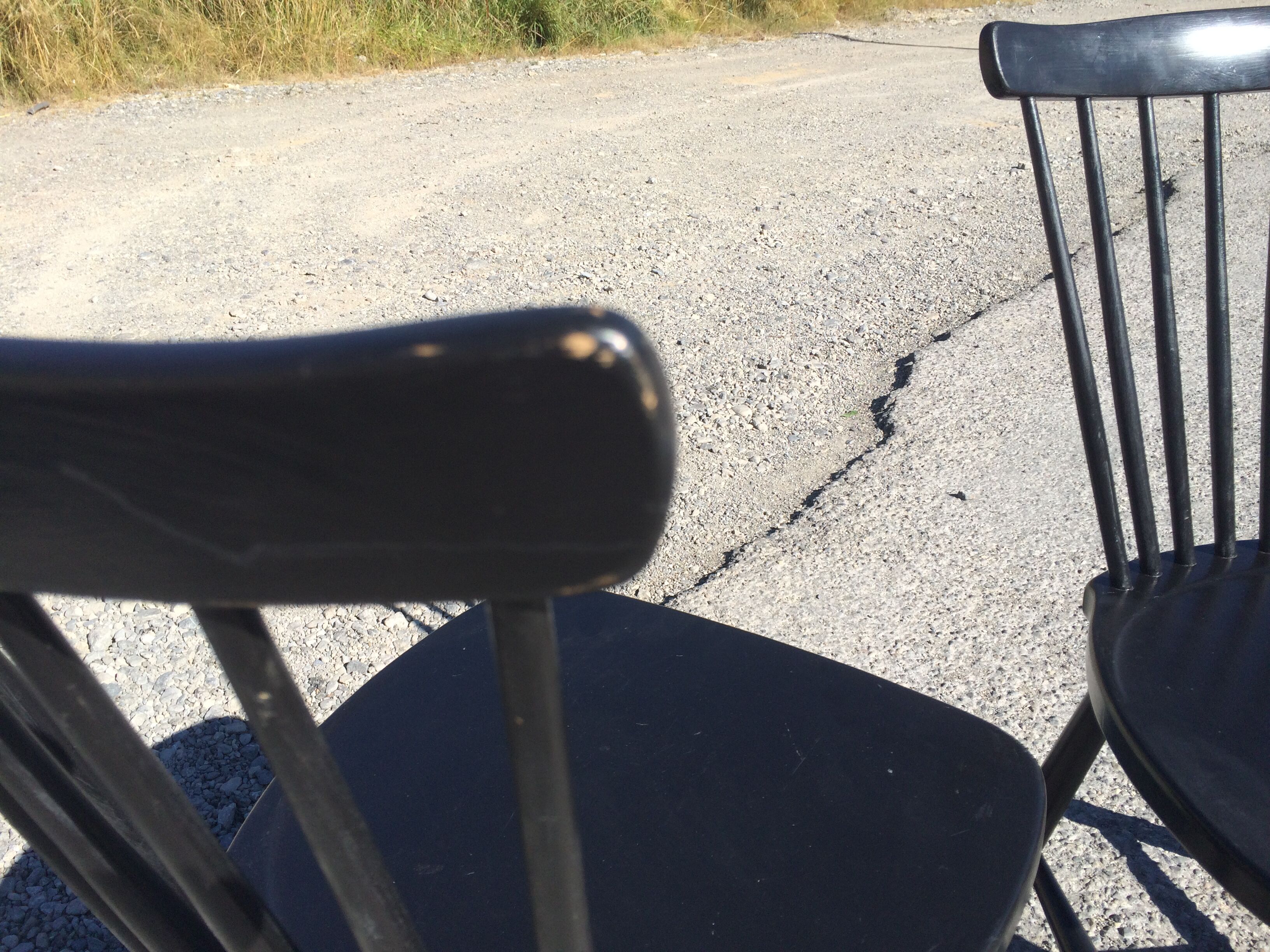 Pair of Hagafors vintage Scandinavian design chairs