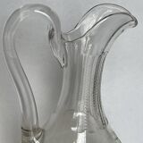 Pair of cut crystal pitchers