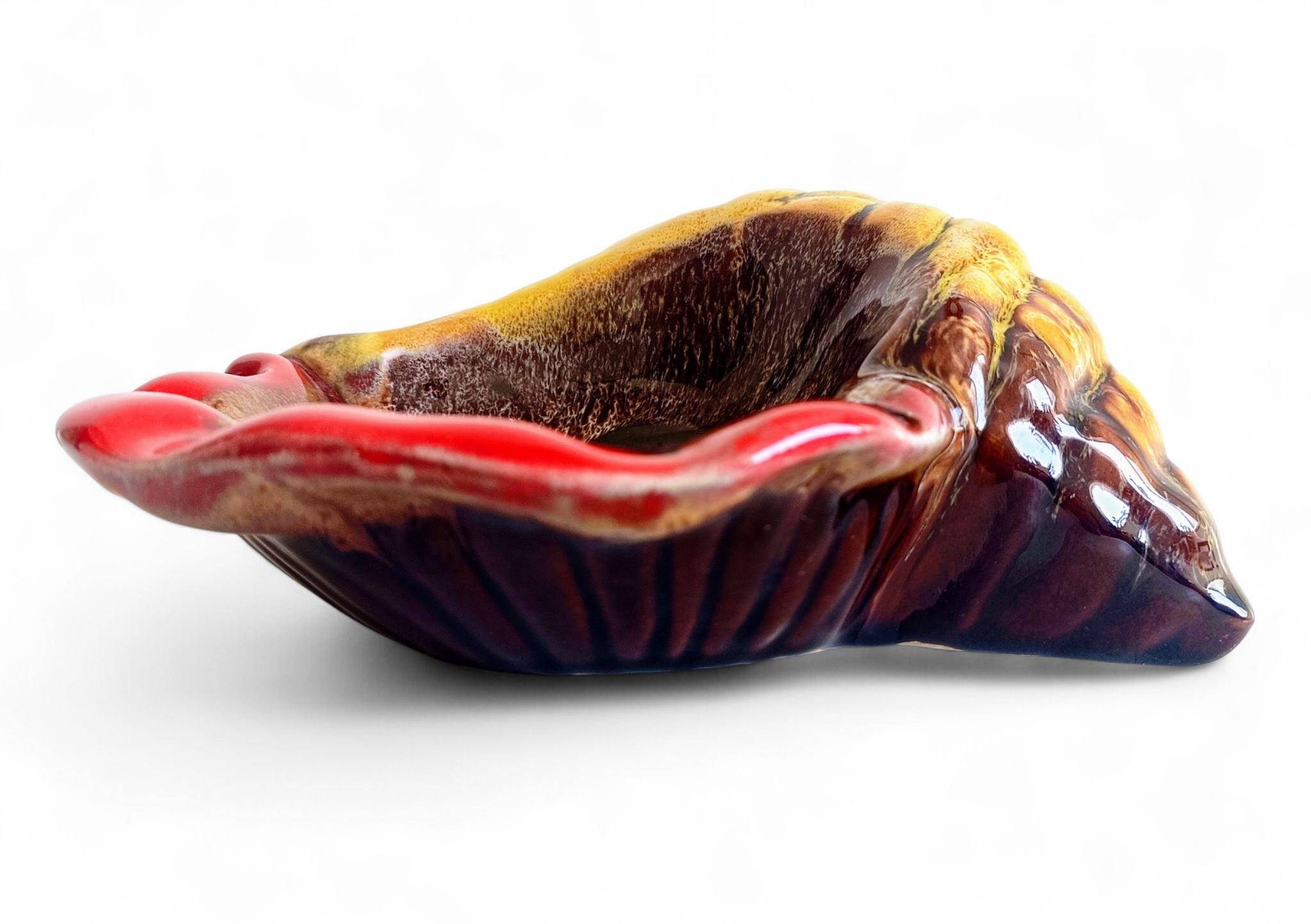 Mid-Century Vallauris “Sea Shell” Vide-Poche / Catchall, France, 1950s