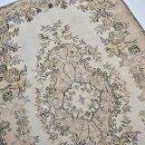 Oushak Turkish Vintage Rug sku 3100