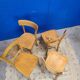 4 vintage luterma bistro chairs