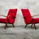 Pair of armchairs 6952 by Jaroslav Smidek for Ton, ex Czechoslovakia