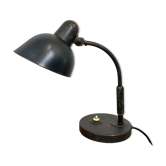 Lampe de table industrielle noire de Siemens, années 1930