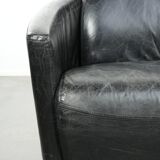 Amazing and unique cowhide aviator design bench, 2-seater