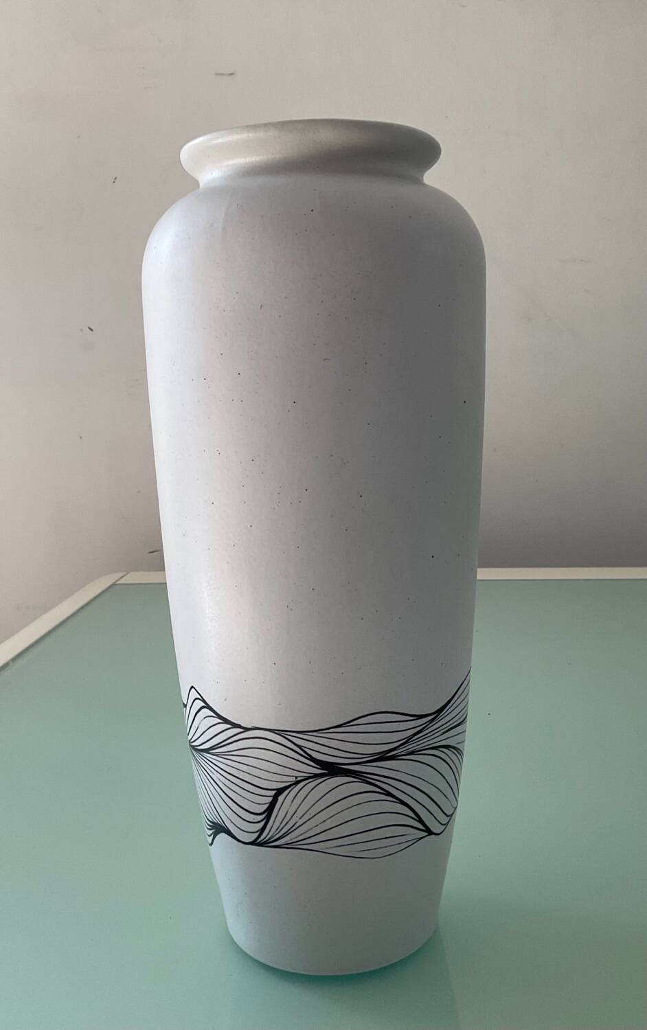 Vintage stoneware vase