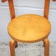 Set of 2 Alvar aalto bentwood chairs model 68, Artek Finland