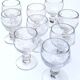 Verres bullés blanc