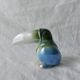 Ceramic Toucan Pastel Iridescent Enamel Decoration