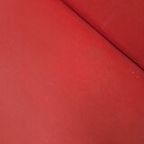 Vintage 1950s children's sofa and two armchairs with compass feet