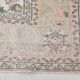 Pale Red & Pink Turkish Vintage Rug, Large Handmade Wool Rug, 216x335Cm