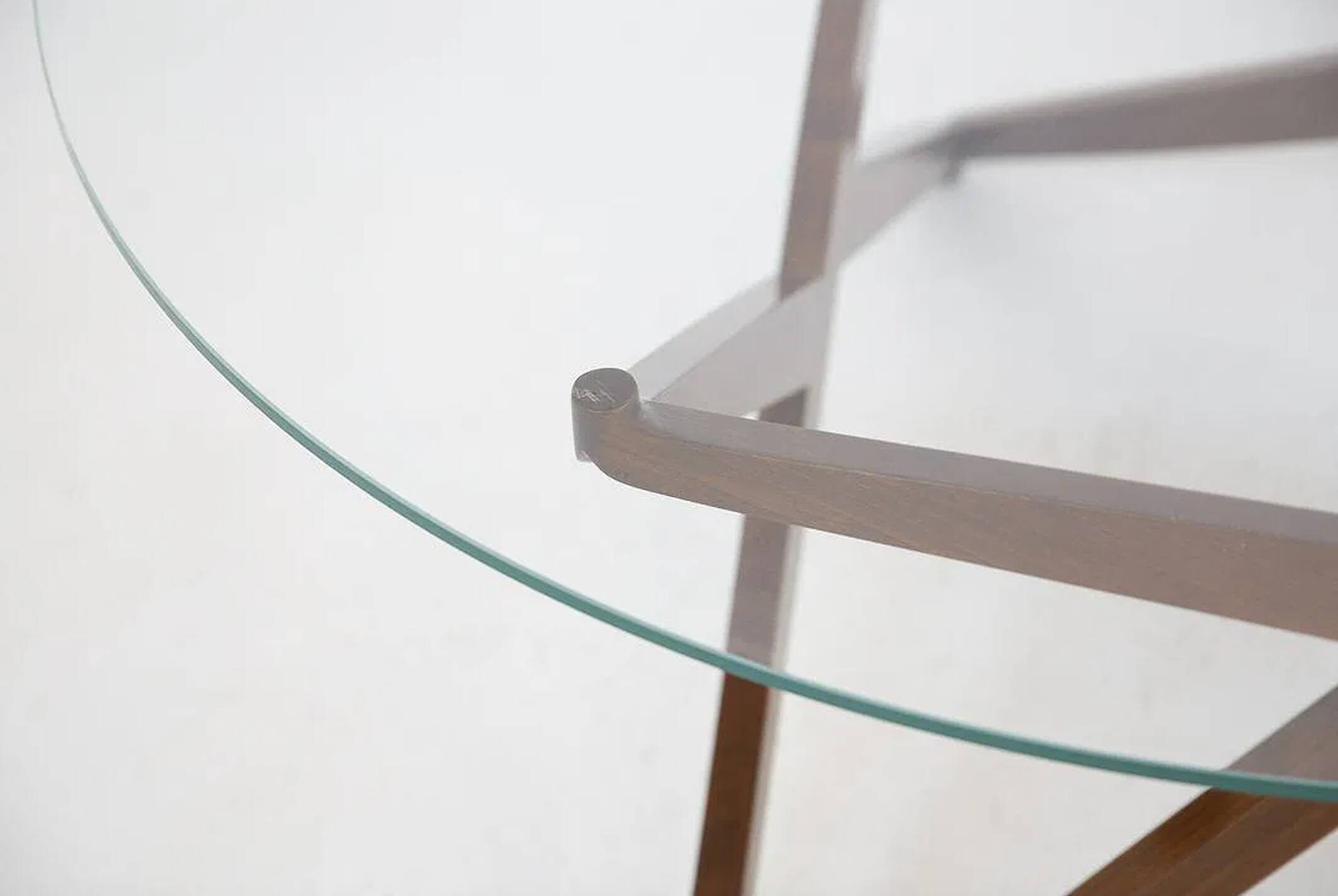 Angelo Ostuni coffee table with a sculptural base.