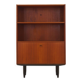 Bibliothèque en teck, design danois, années 1970, fabriquée au Danemark