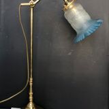 Art Deco articulated desk lamp