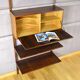 Danish wall system in Rio Poul Cadovius rosewood 1960