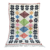Moroccan Berber Rug Costum - Moroccan Wool Rug - New Azilal Rug - Beni Ouarain Style