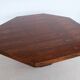 Octagonal dining ore conference table with drawers