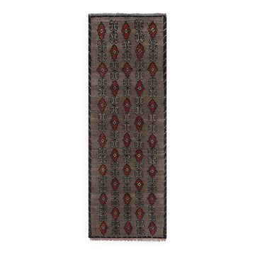 Vintage Turkish hallway rug 74x224 cm