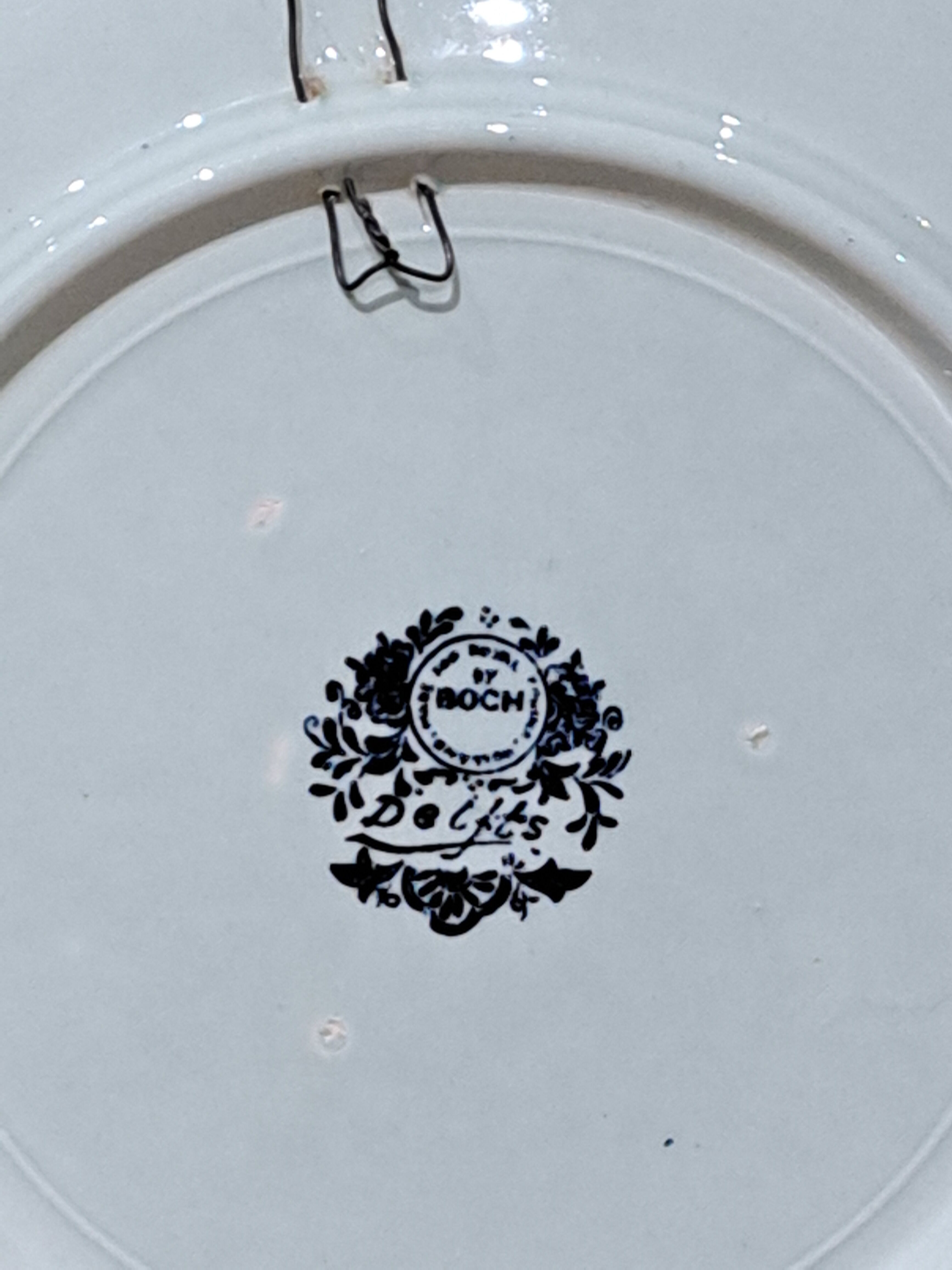 Decorative plate Delft
