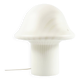 Large Mid Century Space Age Glass Mushroom Table Lamp from Peill & Putzler, Germany, 1970s