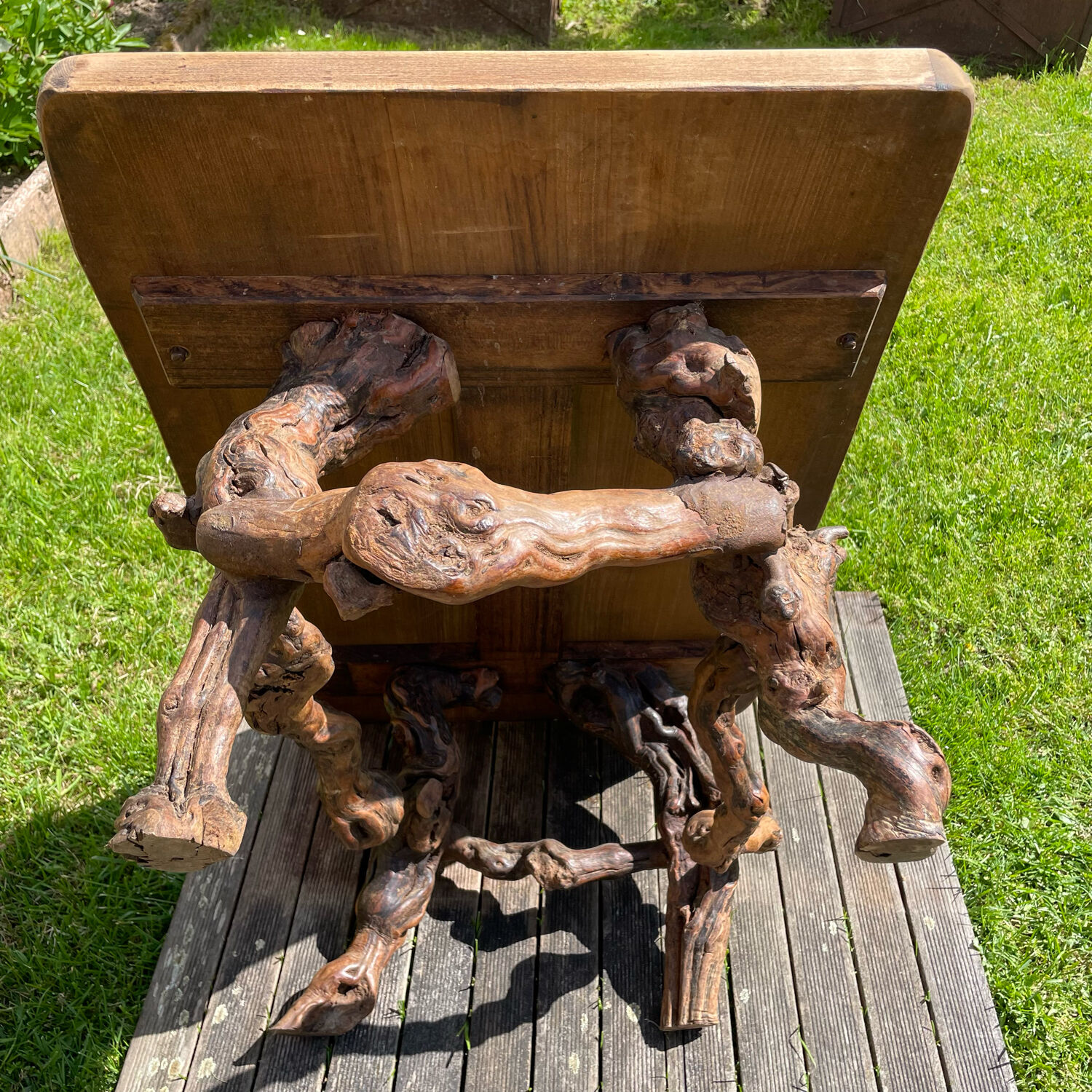 Vintage brutalist coffee table