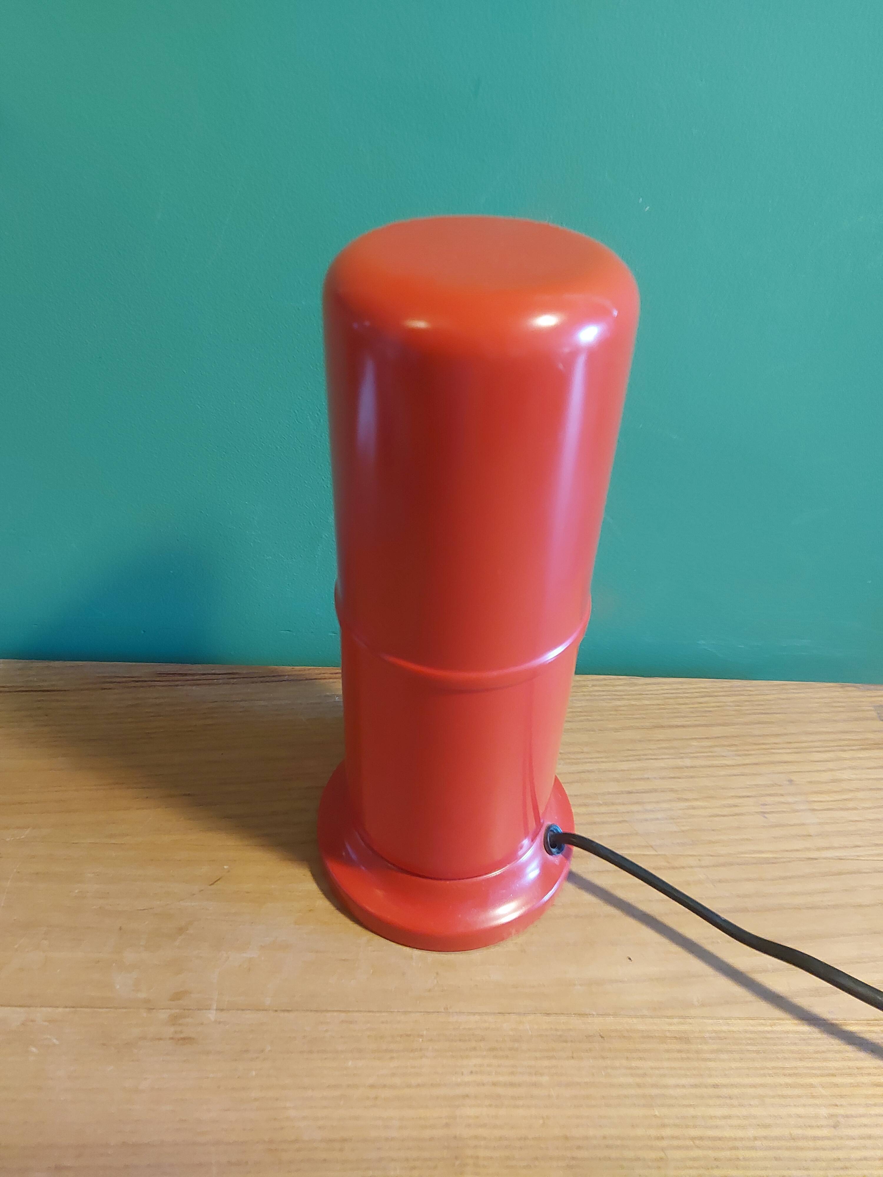 Vintage metal lamp 1980