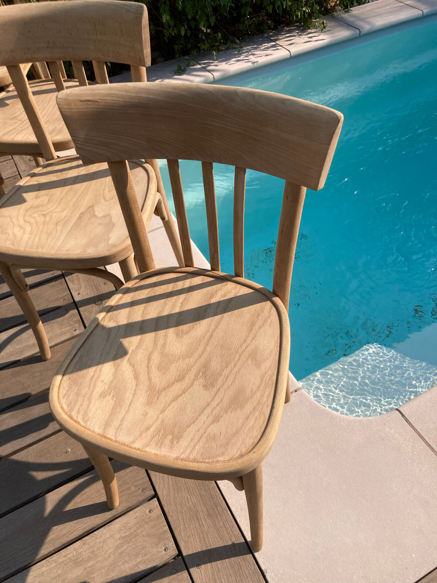 4 chaises bistrot restaurées