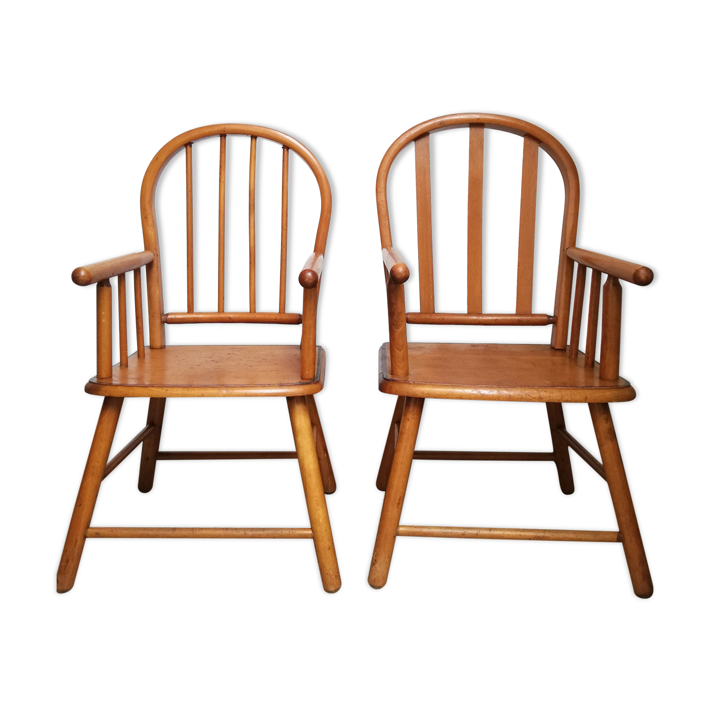 Paire de 2 chaises pour enfants