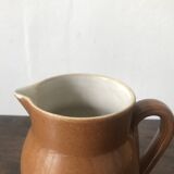 Set of 3 glazed stoneware jugs