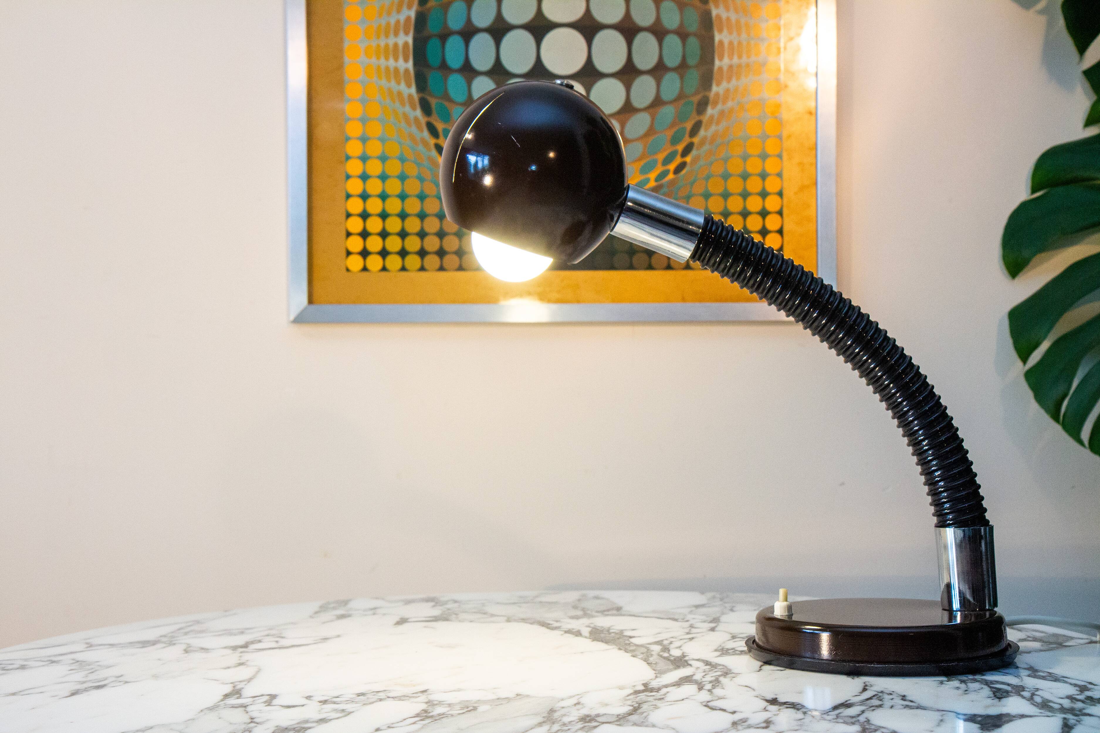 Flexible lamp eye ball space age 70