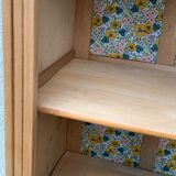 Parisian wardrobe art deco wood brut