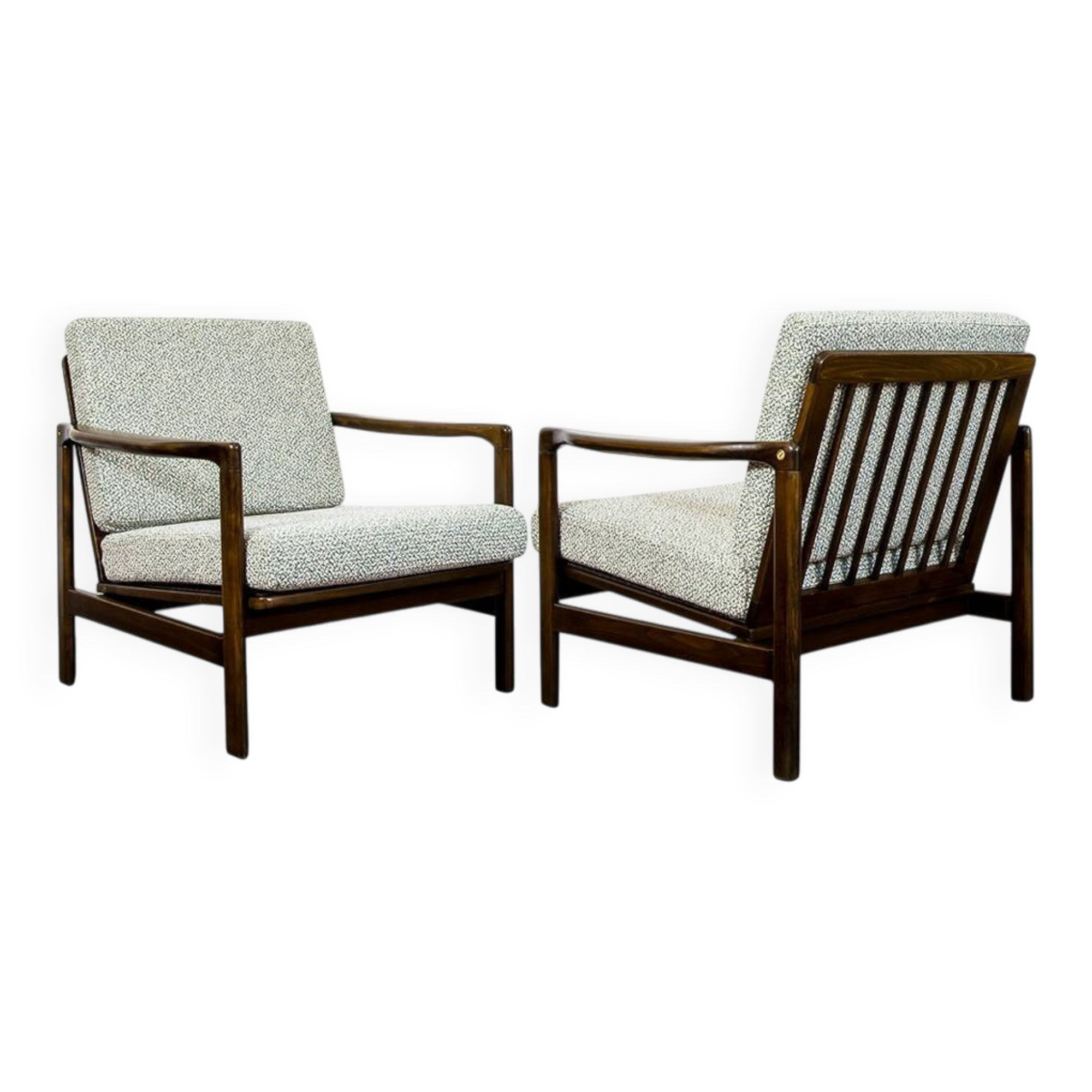 Fauteuils par Zenon Bączyk, années 60