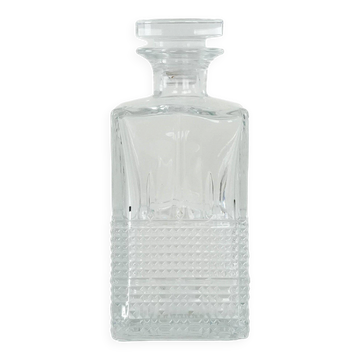 Carafe en verre, design danois, années 1970, fabrication : Danemark