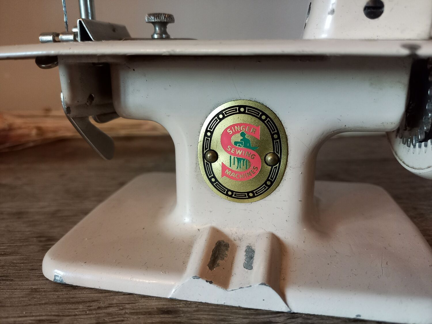 Sewing machine toy vintage Baby Singer 1950 1960