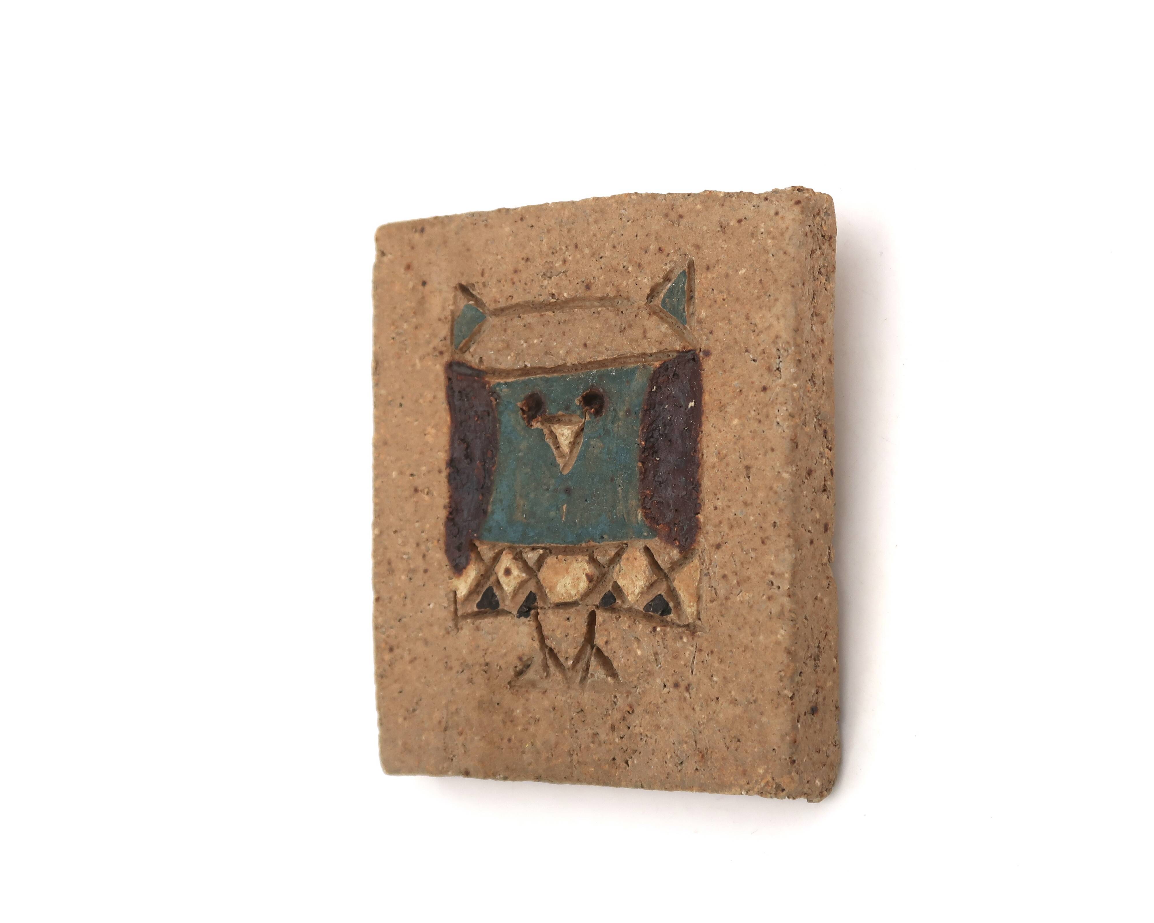 Relief wall sculpture in ceramic by Les Argonautes Vallauris, 1970s