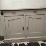 Gray sideboard