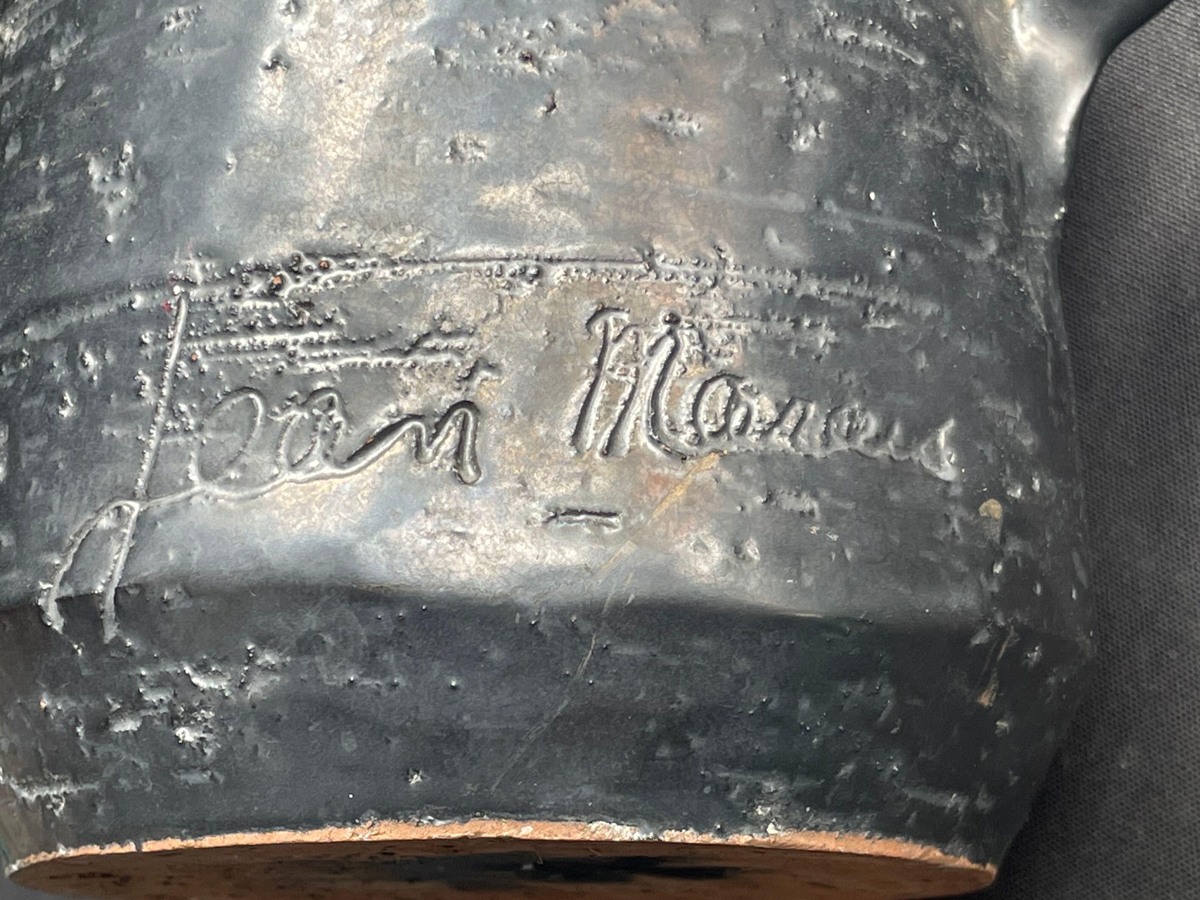 Ceramic pitcher Jean Marais (1913-1998)