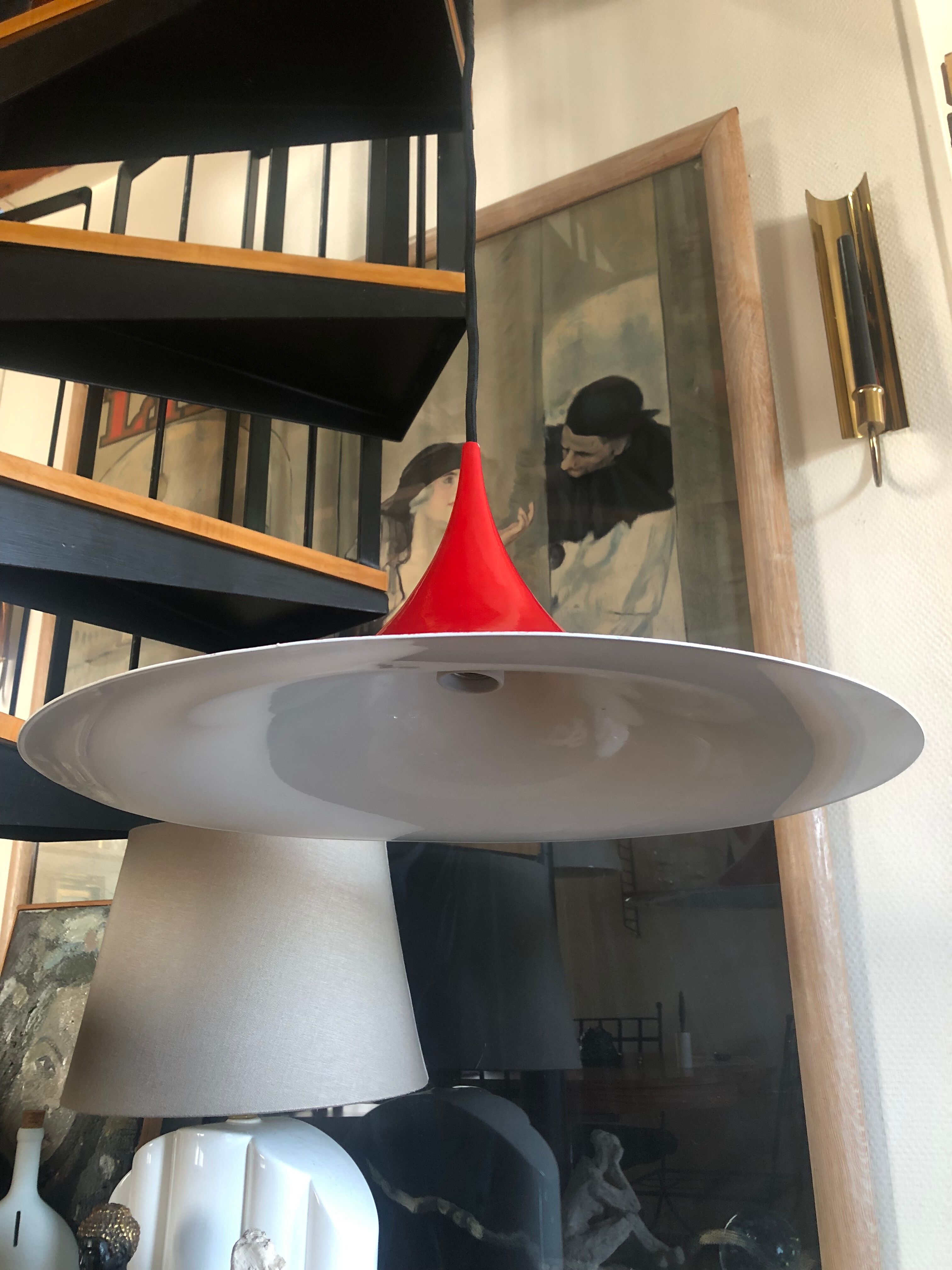 Lamp Semi design C. Bonderup and T. Thourup 1960 ( unlabeled )