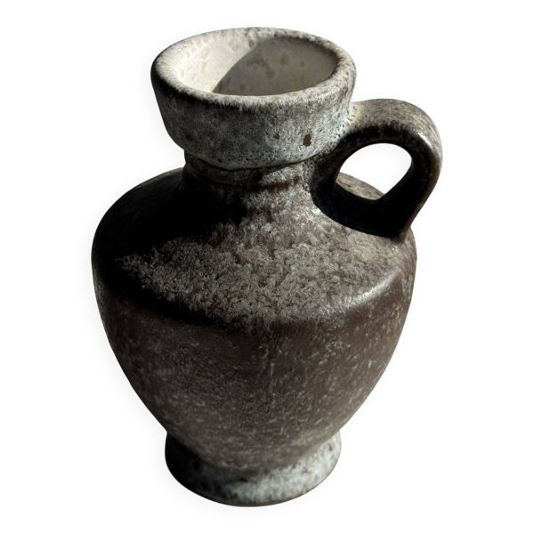 Mini carafe en grès gris H13 D9