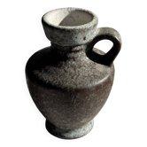 Mini carafe en grès gris H13 D9